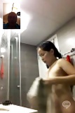 Naughty indo bitch take shower in videocall  (12)