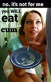 Eat cum captions (50)